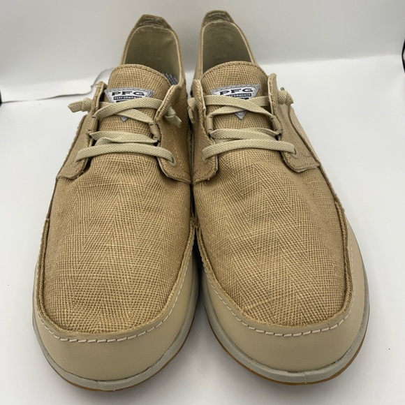 Columbia bahama vent loco relax III cream/tan boat shoes men Size 9 lightweight - Picture 3 of 11